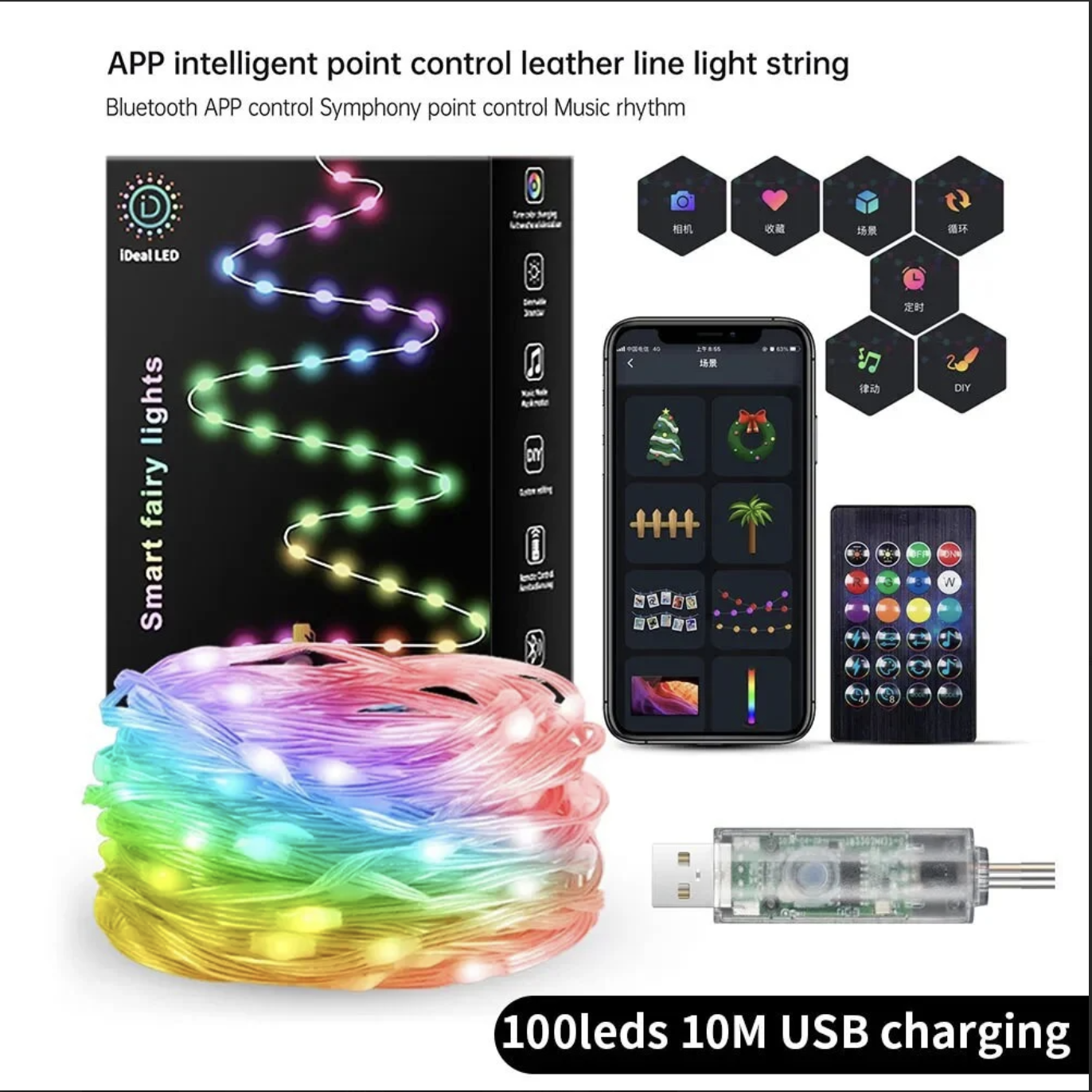 🎅 Early Christmas 50%OFF - Smart Rainbow LED Permanent Outdoor Light - Smartlight 🎁