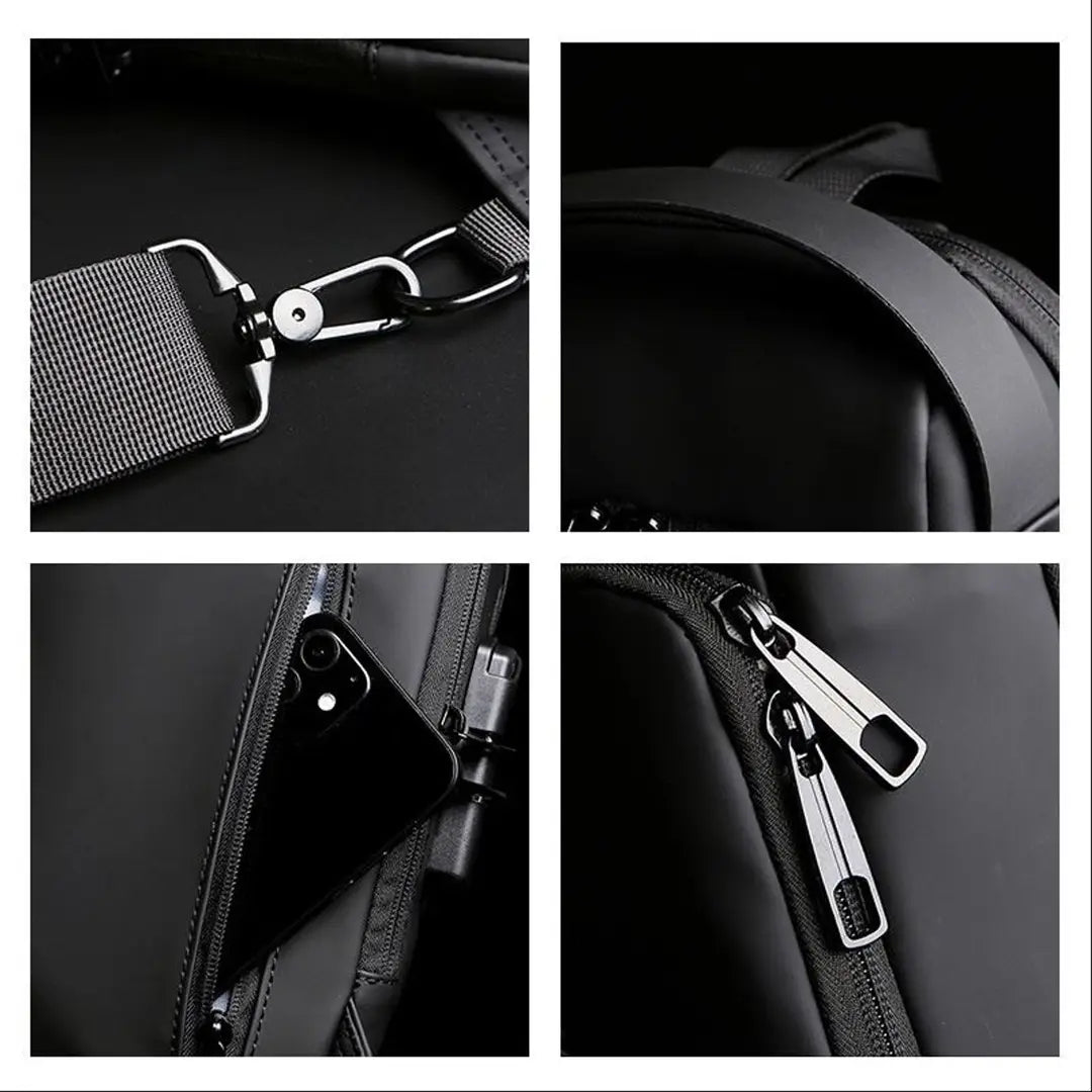 🎒 🎒New Carbon Fiber Streamline Anti-Theft Sling Bag👝